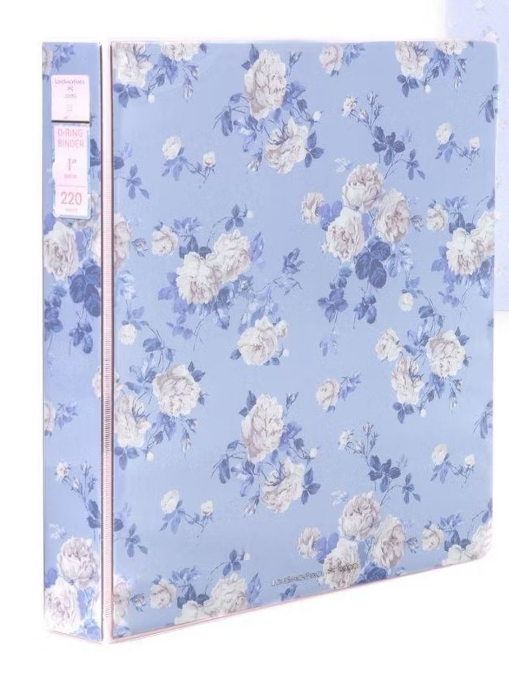 LoveShackFancy x Target Yoobi Everblooming Rosettes 1" binder and 5-Tab Divider